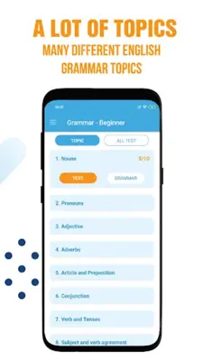 English Grammar android App screenshot 1